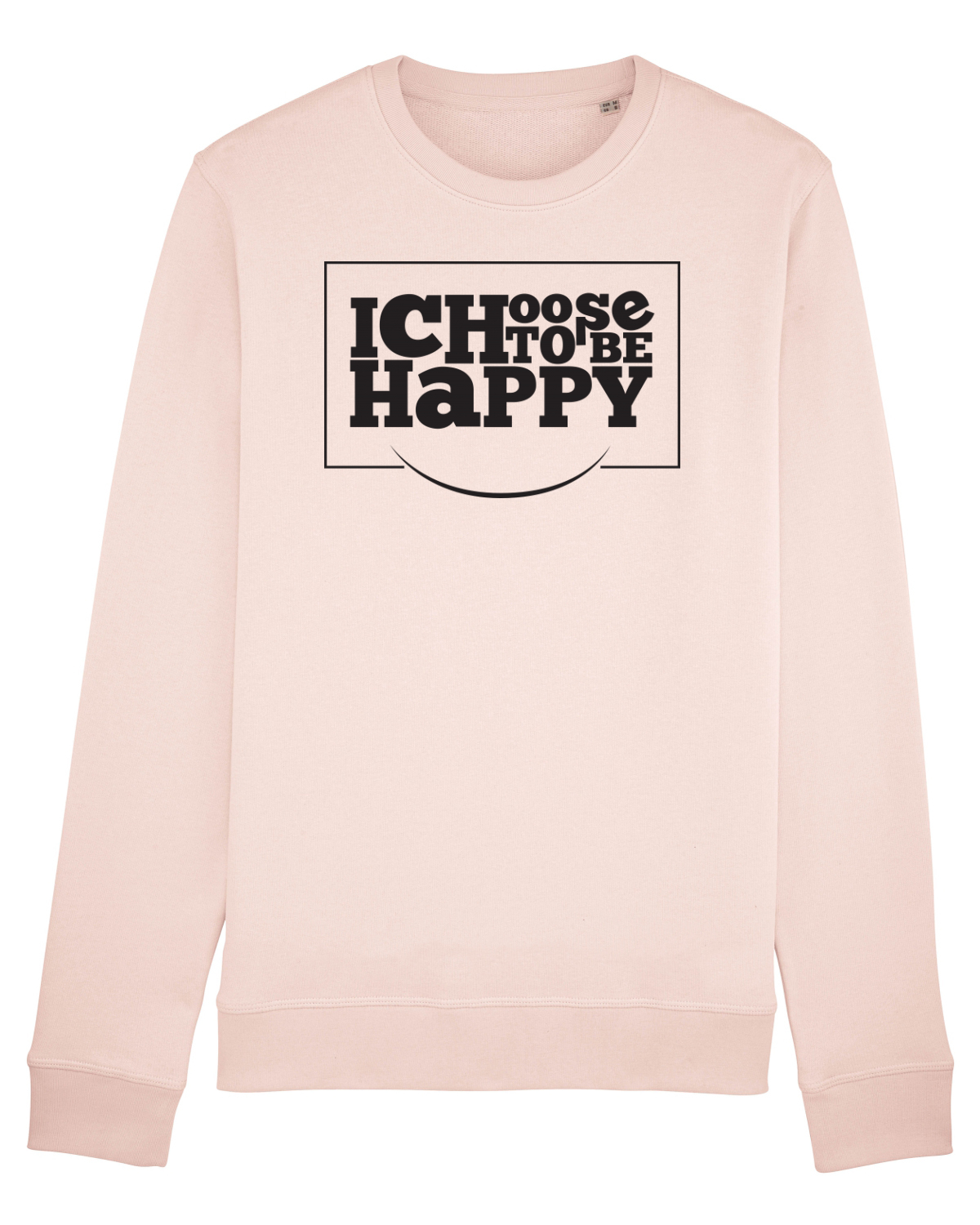 Bluză mânecă lungă Unisex Rise Candy Pink