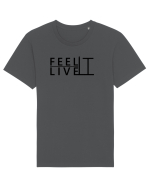 Ma simti? Tricou mânecă scurtă Unisex Rocker