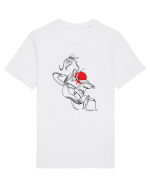 Delicat Tricou mânecă scurtă Unisex Rocker