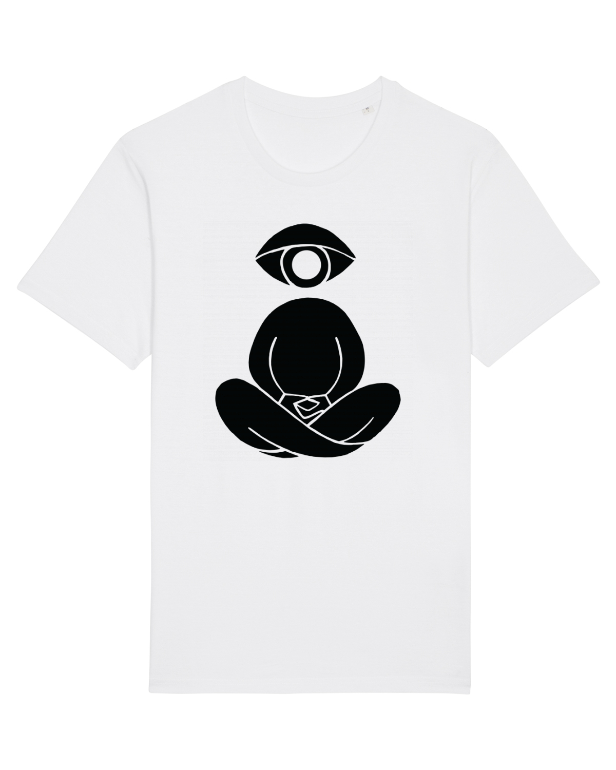 Tricou mânecă scurtă Unisex Rocker White