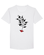 Cu ochii pe tine Tricou mânecă scurtă guler larg Bărbat Skater