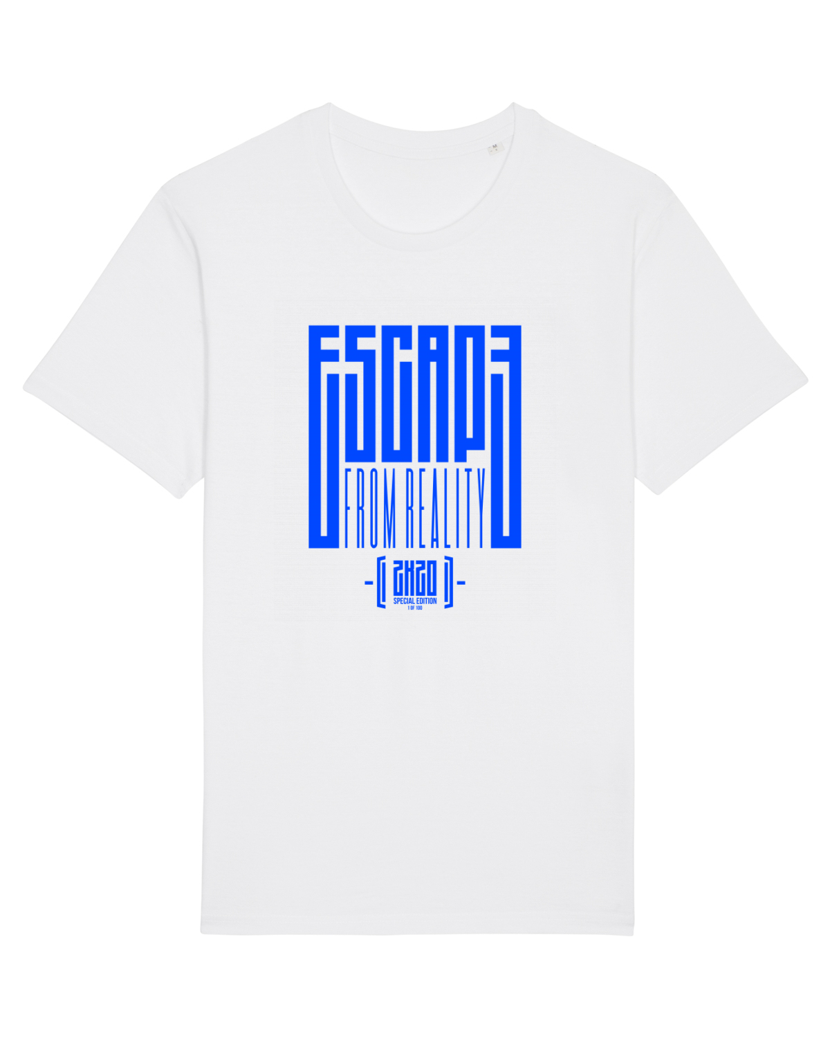 Tricou mânecă scurtă Unisex Rocker White