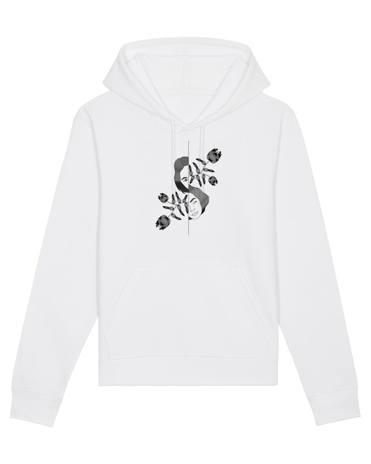 Hanorac Unisex Drummer White