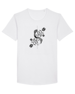 Blooming thoughts Tricou mânecă scurtă guler larg Bărbat Skater
