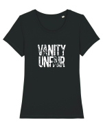 Vanity Unfair Tricou mânecă scurtă guler larg fitted Damă Expresser