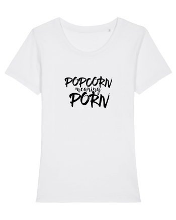 Popcorn meaning Porn White