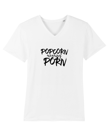 Popcorn meaning Porn White