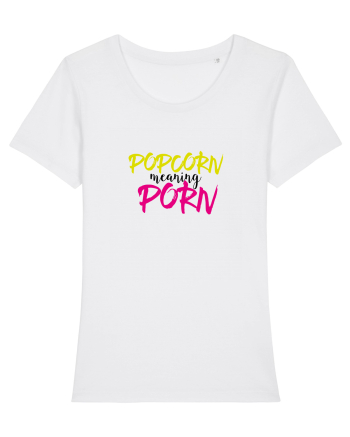 Popcorn meaning Porn White