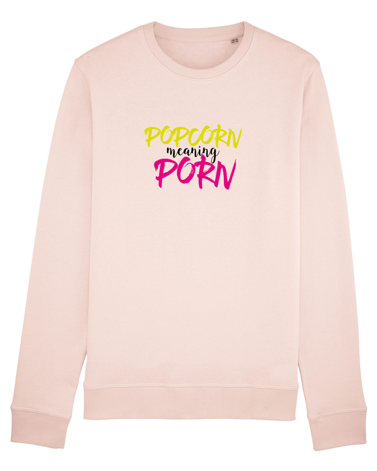 Bluză mânecă lungă Unisex Rise Candy Pink