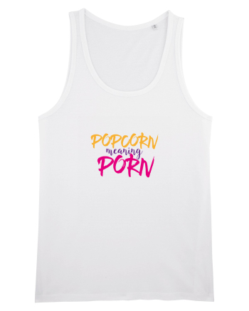 Popcorn meaning Porn White