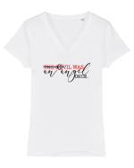 The Devil was an Angel once Tricou mânecă scurtă guler V Damă Evoker