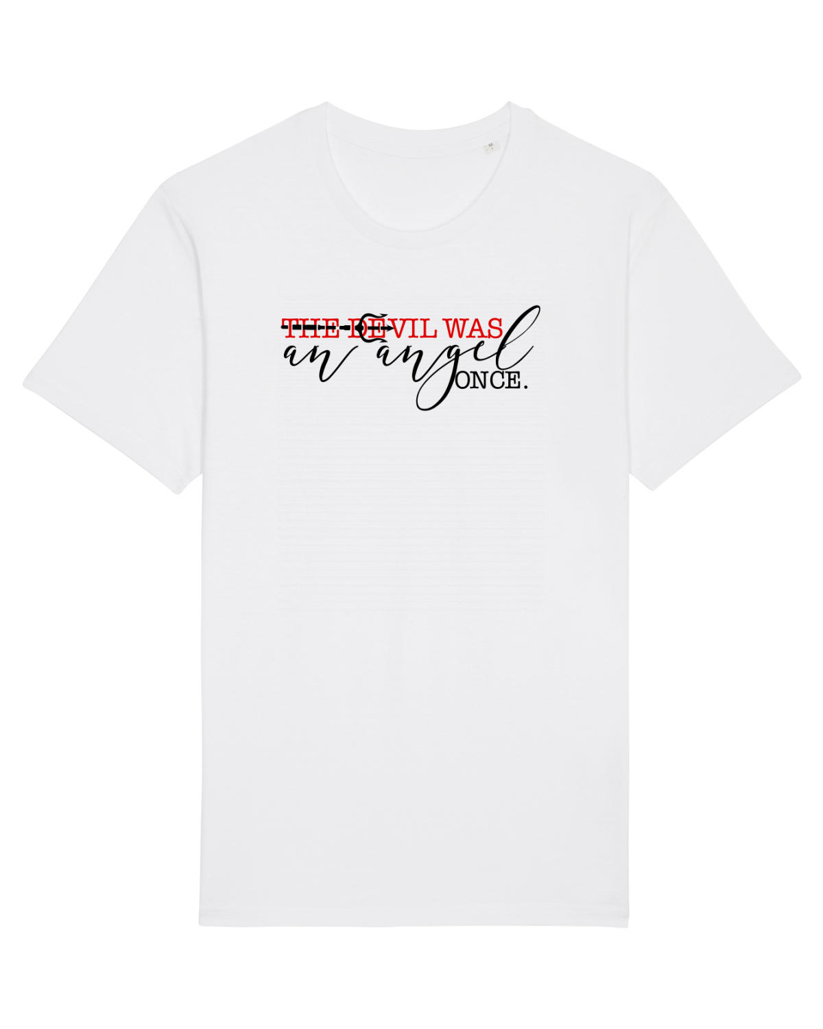 Tricou mânecă scurtă Unisex Rocker White