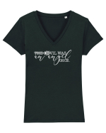 The Devil was an Angel once Tricou mânecă scurtă guler V Damă Evoker