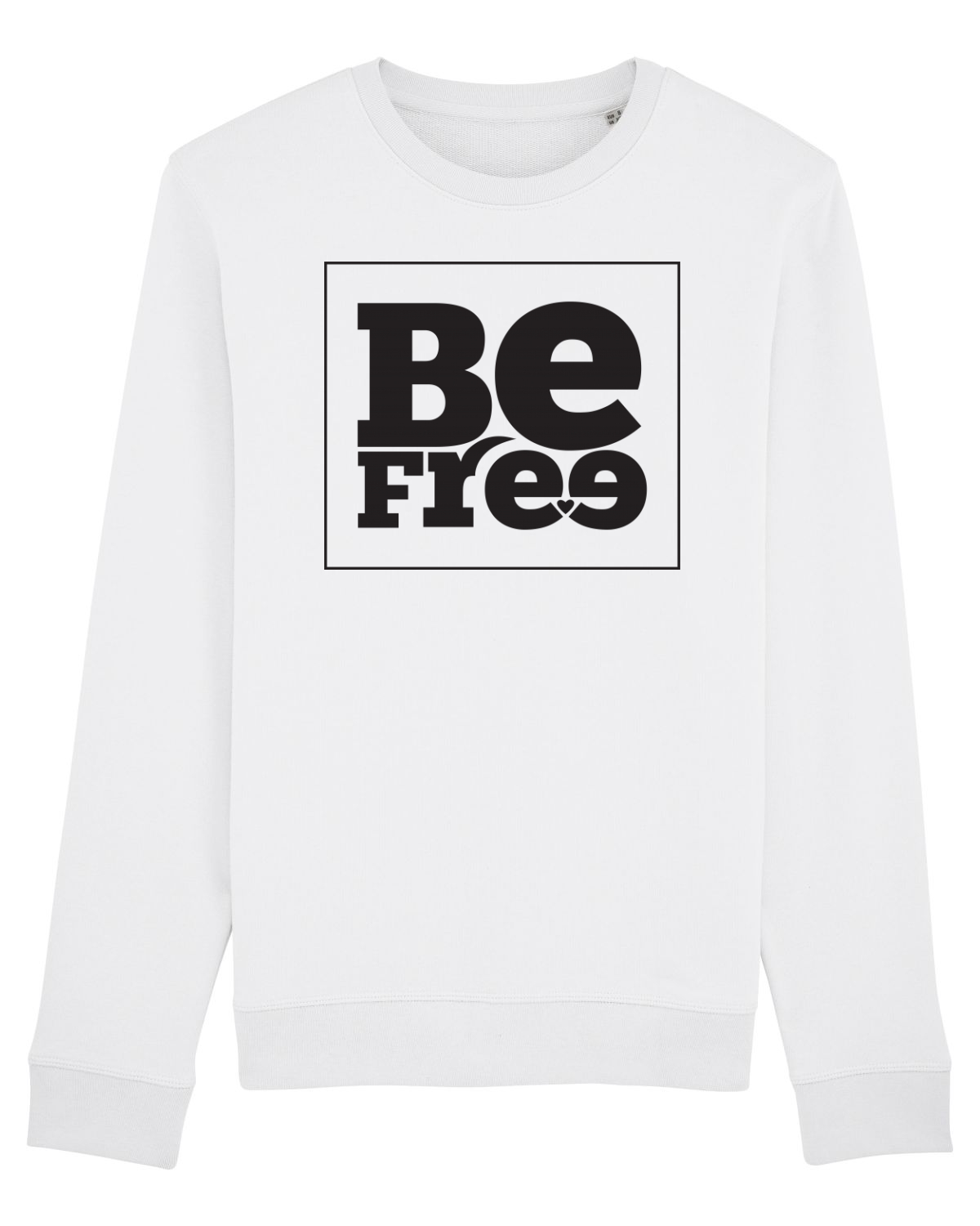 Bluză mânecă lungă Unisex Rise White
