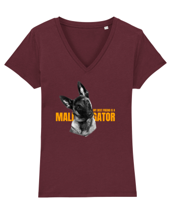 My best friend is a maligator Burgundy