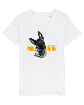 My best friend is a maligator White