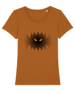 Monstrul din Umbra Tricou mânecă scurtă guler larg fitted Damă Expresser