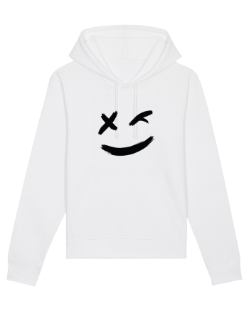 the winking boy White