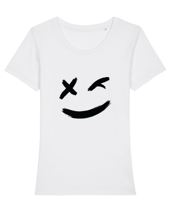 the winking boy White