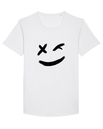 the winking boy White