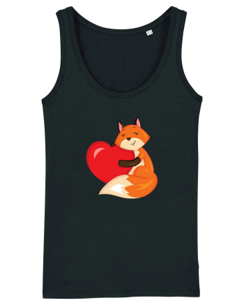 Heart of a fox :) Black