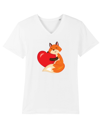 Heart of a fox :) White