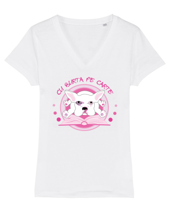 Cu burta pe carte White