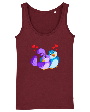 Love birds :) Burgundy