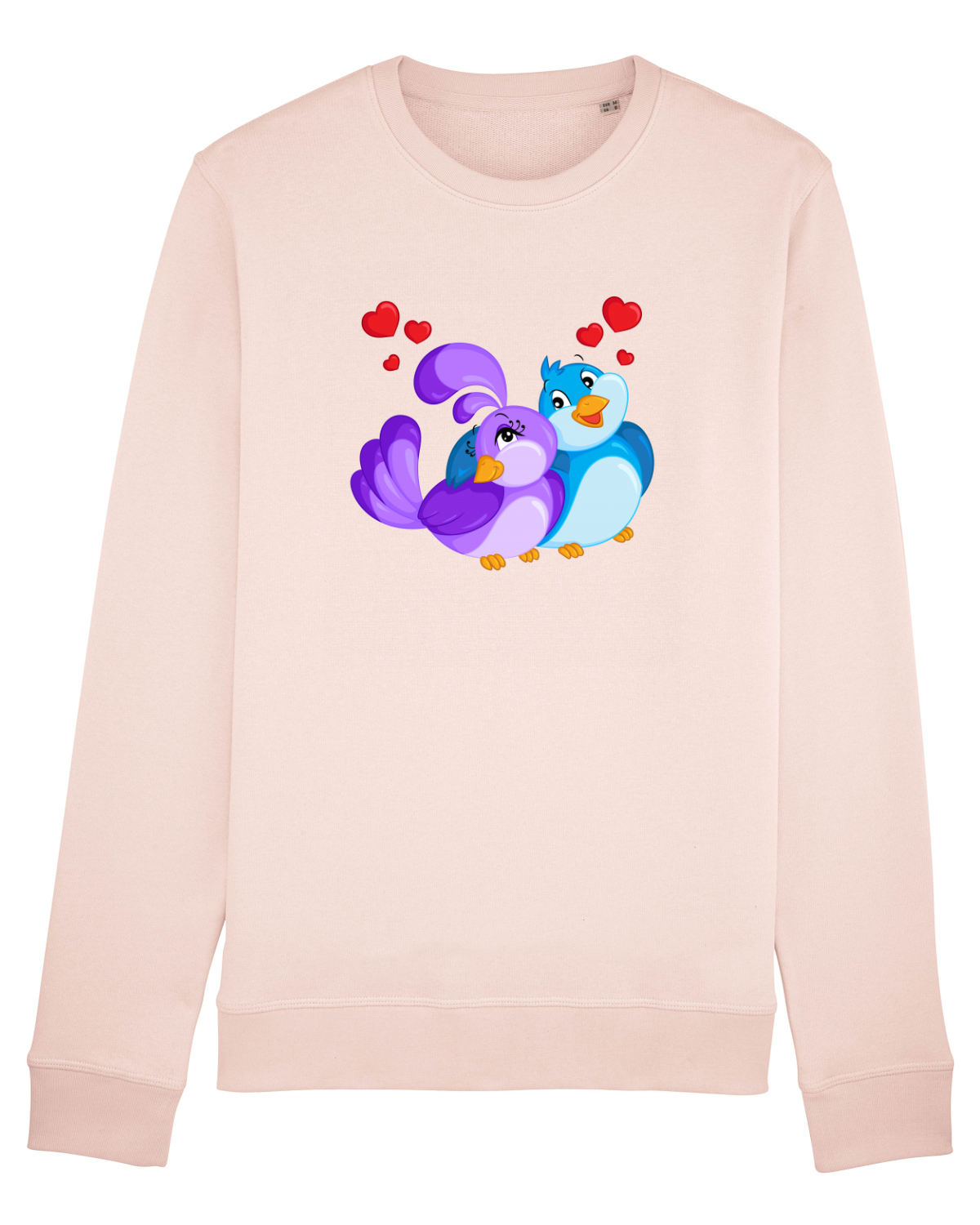 Bluză mânecă lungă Unisex Rise Candy Pink