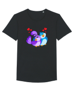 Love birds :) Tricou mânecă scurtă guler larg Bărbat Skater