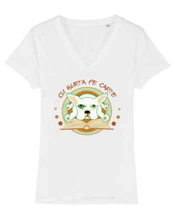 Cu burta pe carte White