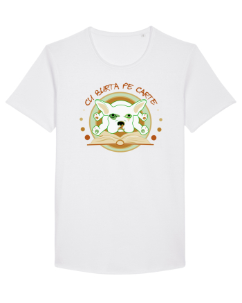 Cu burta pe carte White