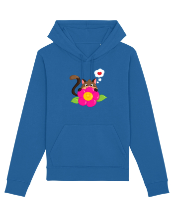 Flower kitty :) Royal Blue