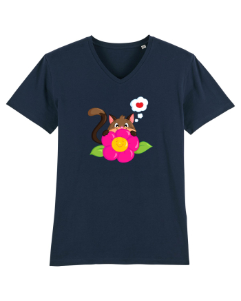 Flower kitty :) French Navy