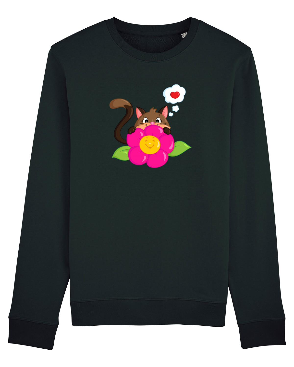 Bluză mânecă lungă Unisex Rise Black