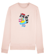 La ceai cu un raton ;) Bluză mânecă lungă Unisex Rise