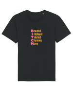 B.I.T.C.H. (en) Tricou mânecă scurtă Unisex Rocker
