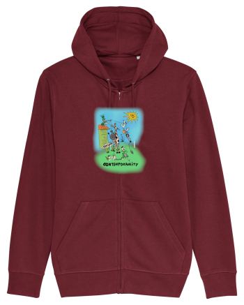 contemporaneity Burgundy