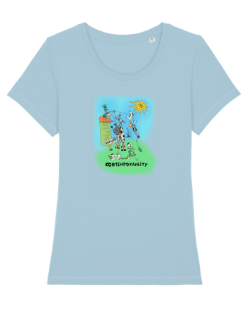 contemporaneity Sky Blue