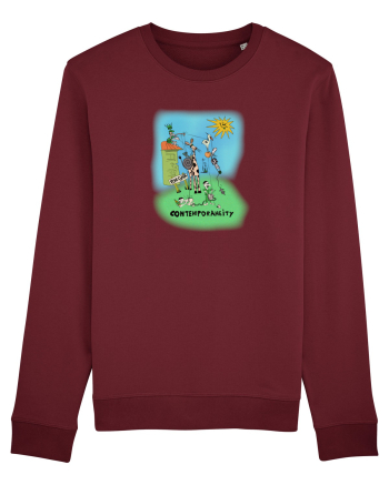 contemporaneity Burgundy