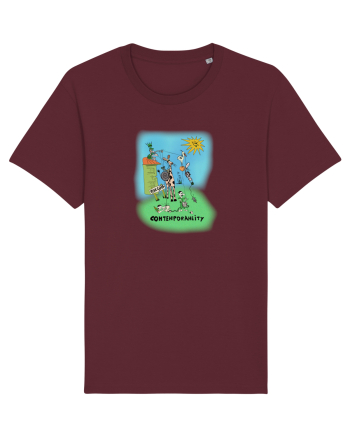 contemporaneity Burgundy