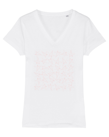 Pink Star White