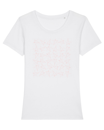 Pink Star White