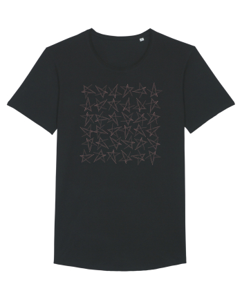 Pink Star Black