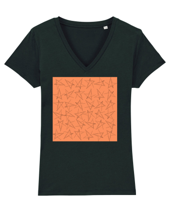 Orange Star Black