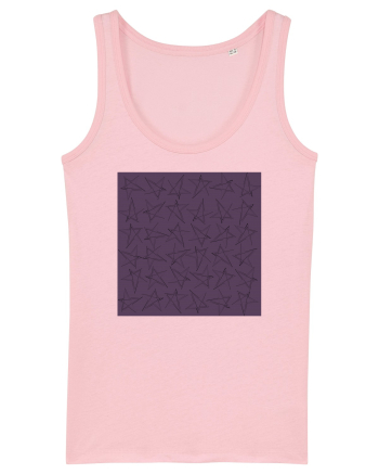 Purple Star Cotton Pink