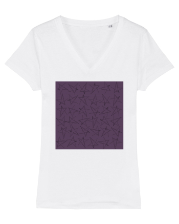Purple Star White