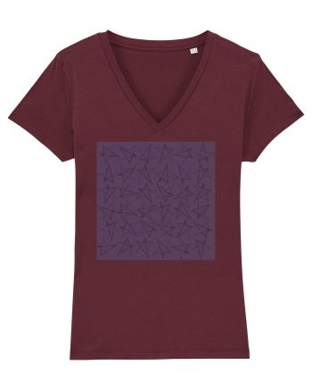 Purple Star Burgundy