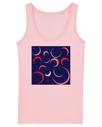 Blue Moon Patterns Cotton Pink