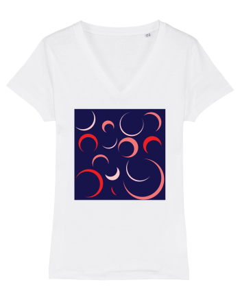Blue Moon Patterns White